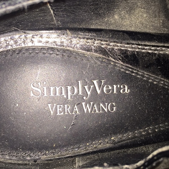 Black Azalea Simply Vera Vera Wang Mary Jane Heals Size 6.5 - Picture 7 of 10